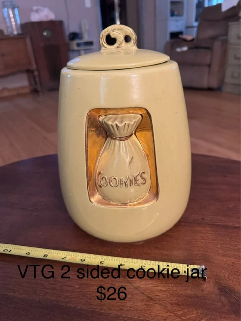 Vintage "sack of cookies" Cookie Jar - McCoy Pottery Company